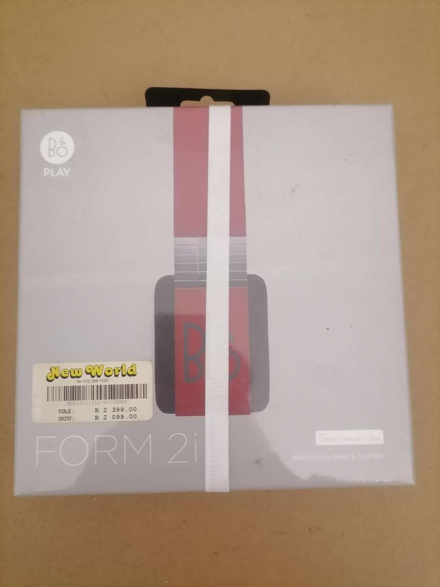 B&O PLAY by Bang & Olufsen Form 2i Ultra Lightweight Headphones - BRAND NEW