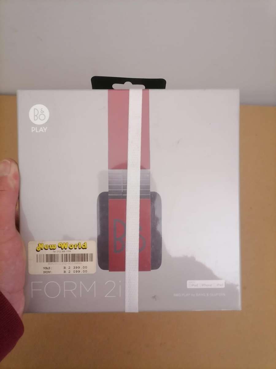 B&O PLAY by Bang & Olufsen Form 2i Ultra Lightweight Headphones - BRAND NEW