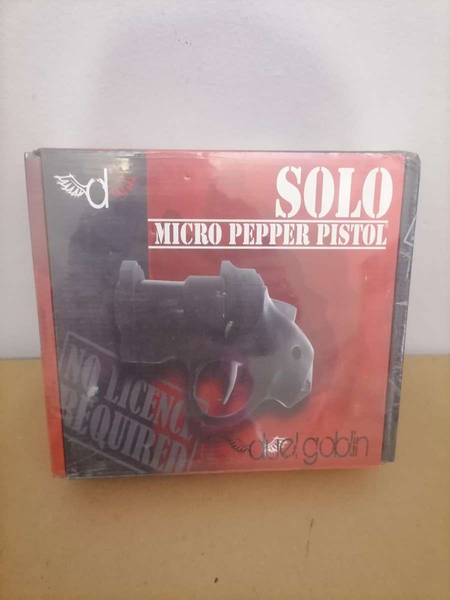 NEW GOBLIN SOLO SELF DEFENCE PAINTBALL/pepper ball PISTOL - BRAND NEW SEALED