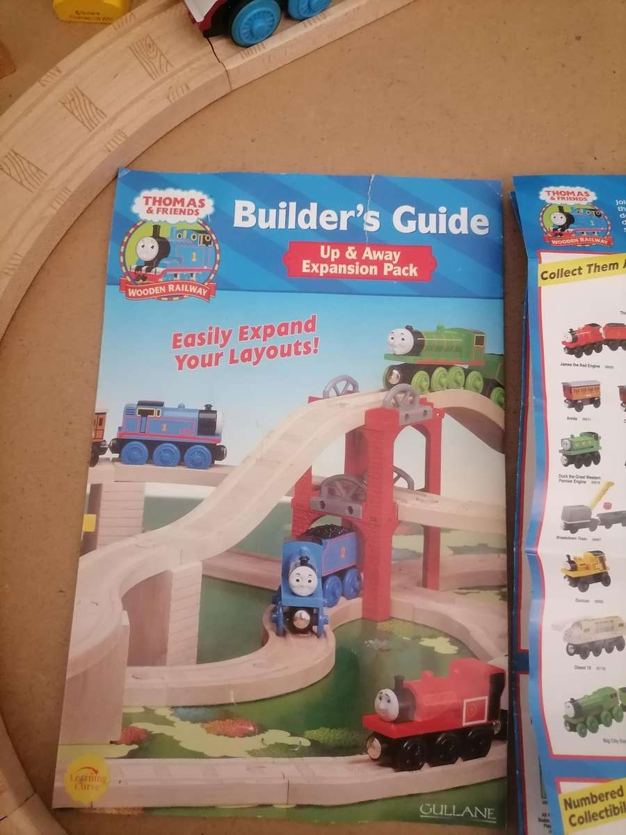 VINTAGE 2002 THOMAS & FRIENDS WOODEN RAILWAY - LOCAMOTIVE FULL ON METAL DIE CAST WORKS WITH BATTERIE