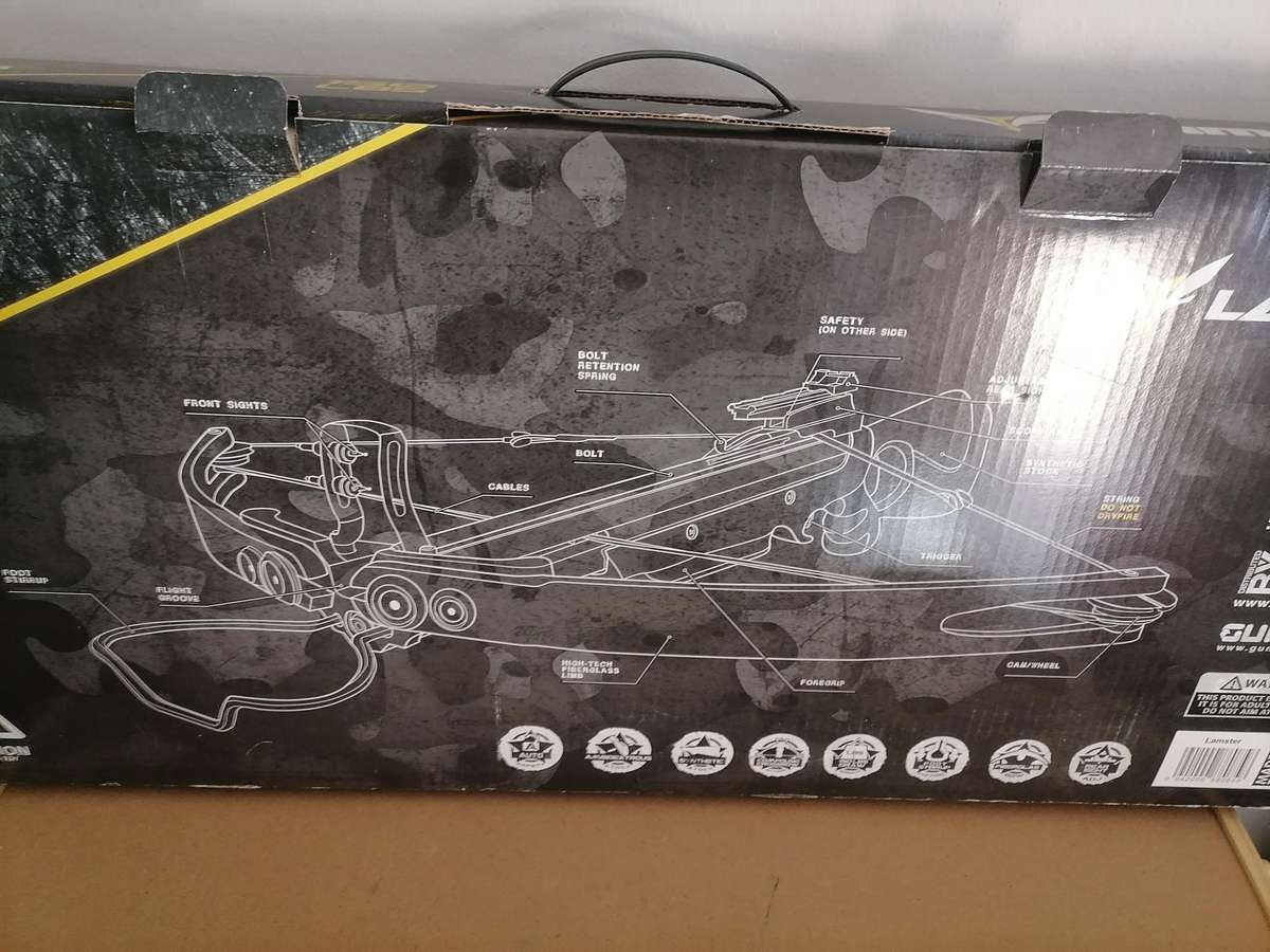 Guerrilla Lamster Crossbow 150lbs - NEW  WORLD SHOP DISPLAY LIKE NEW DEMO MODEL