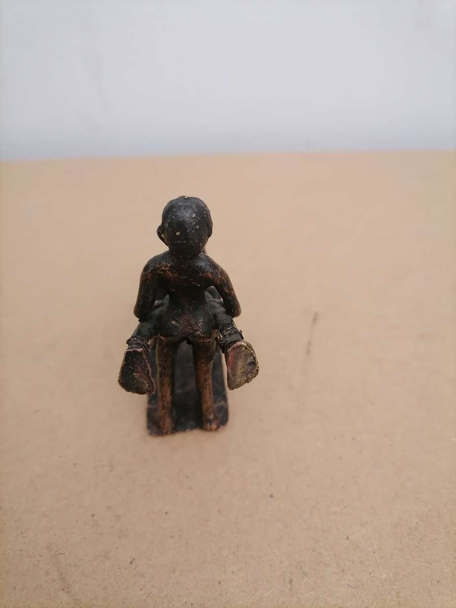 Vintage possibly Antique Rare Erotica Bronze Kamasutra Figurine