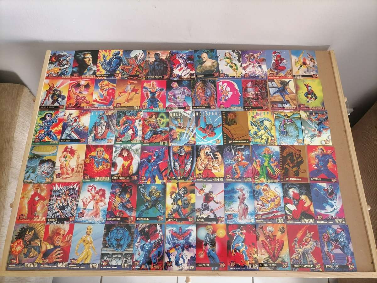 136 HUGE BUNDEL 1994/1995 Fleer Ultra X-Men - VG + AMAZING CONDITION - MARVEL COMICS