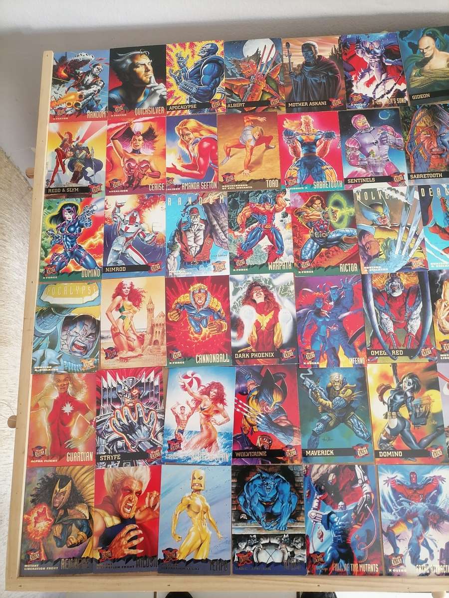 136 HUGE BUNDEL 1994/1995 Fleer Ultra X-Men - VG + AMAZING CONDITION - MARVEL COMICS