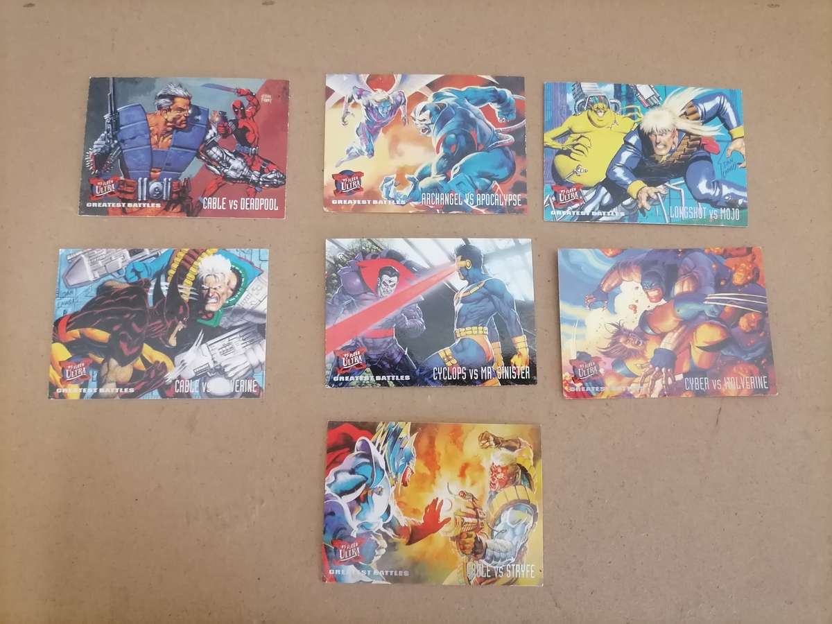136 HUGE BUNDEL 1994/1995 Fleer Ultra X-Men - VG + AMAZING CONDITION - MARVEL COMICS