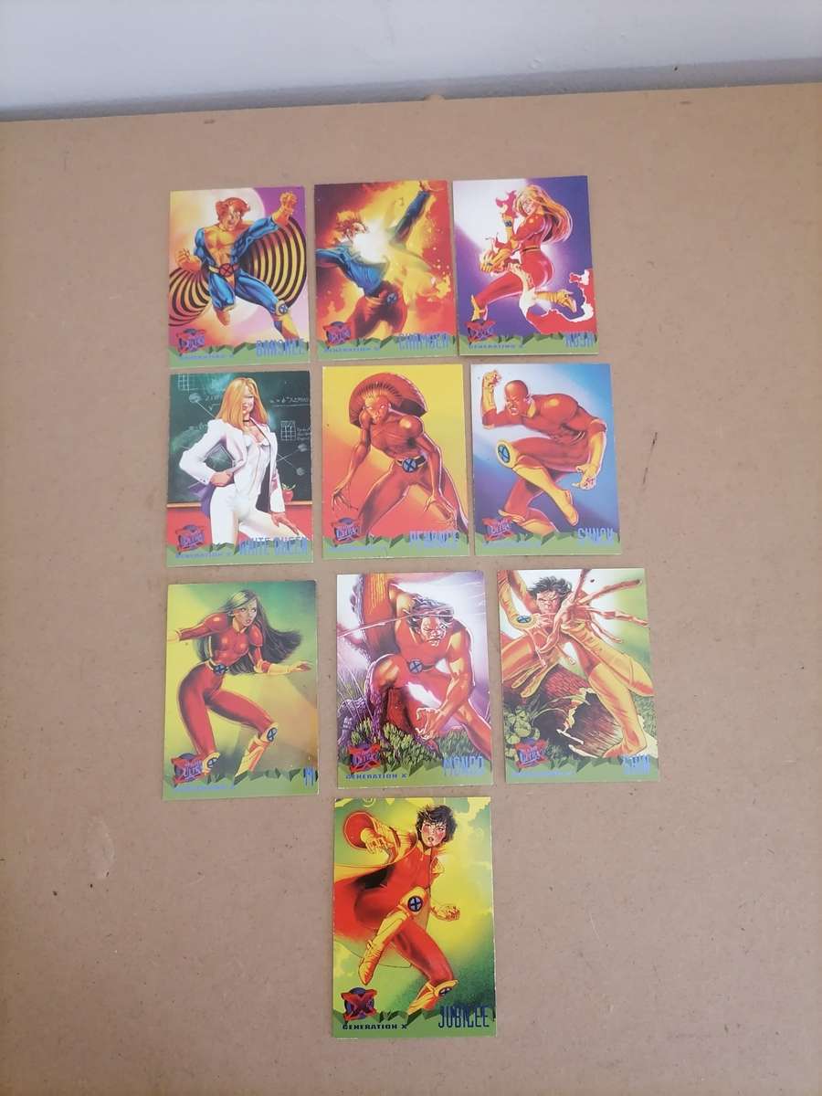 136 HUGE BUNDEL 1994/1995 Fleer Ultra X-Men - VG + AMAZING CONDITION - MARVEL COMICS