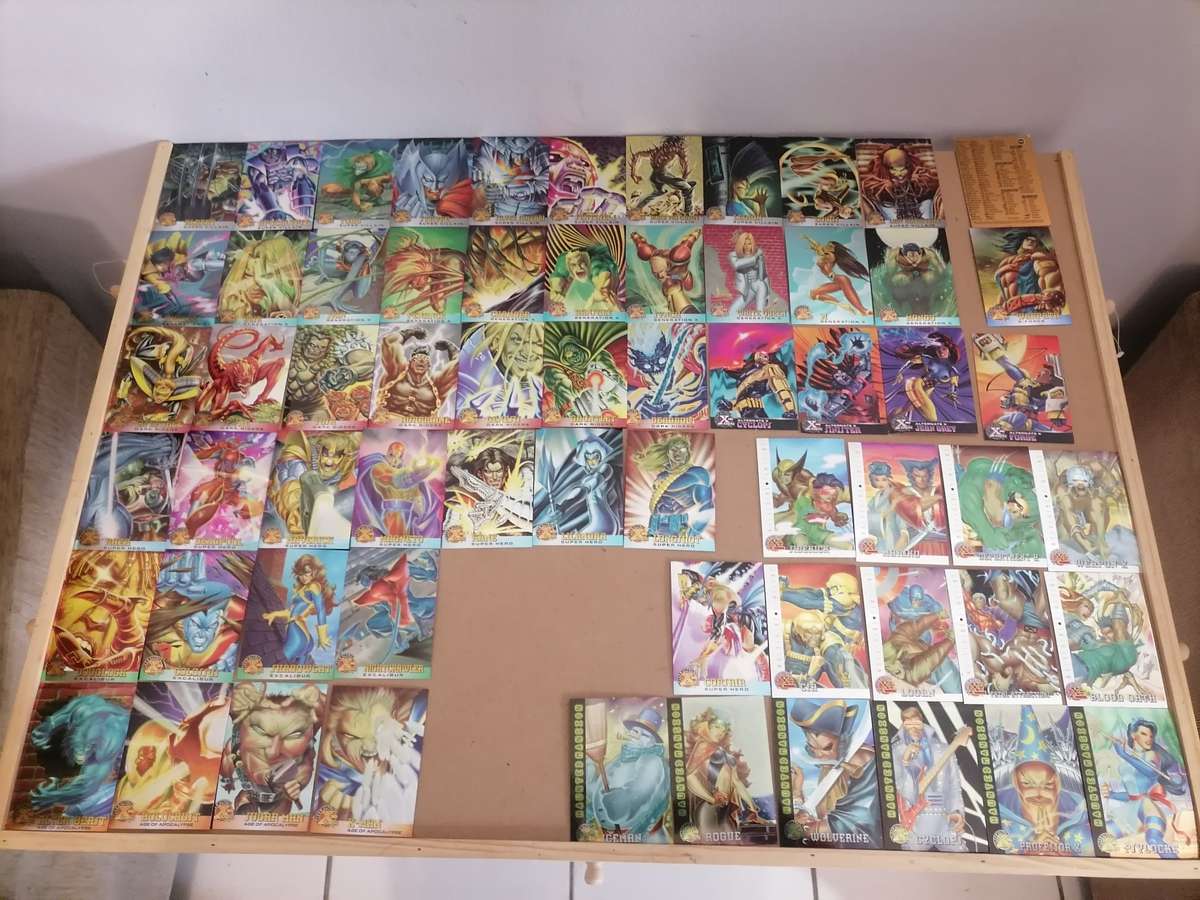 62 Huge Bundel - 1995 Fleer Ultra X-Men Cards - VG+ AMAZING CONDITION - MARVEL Entertainment