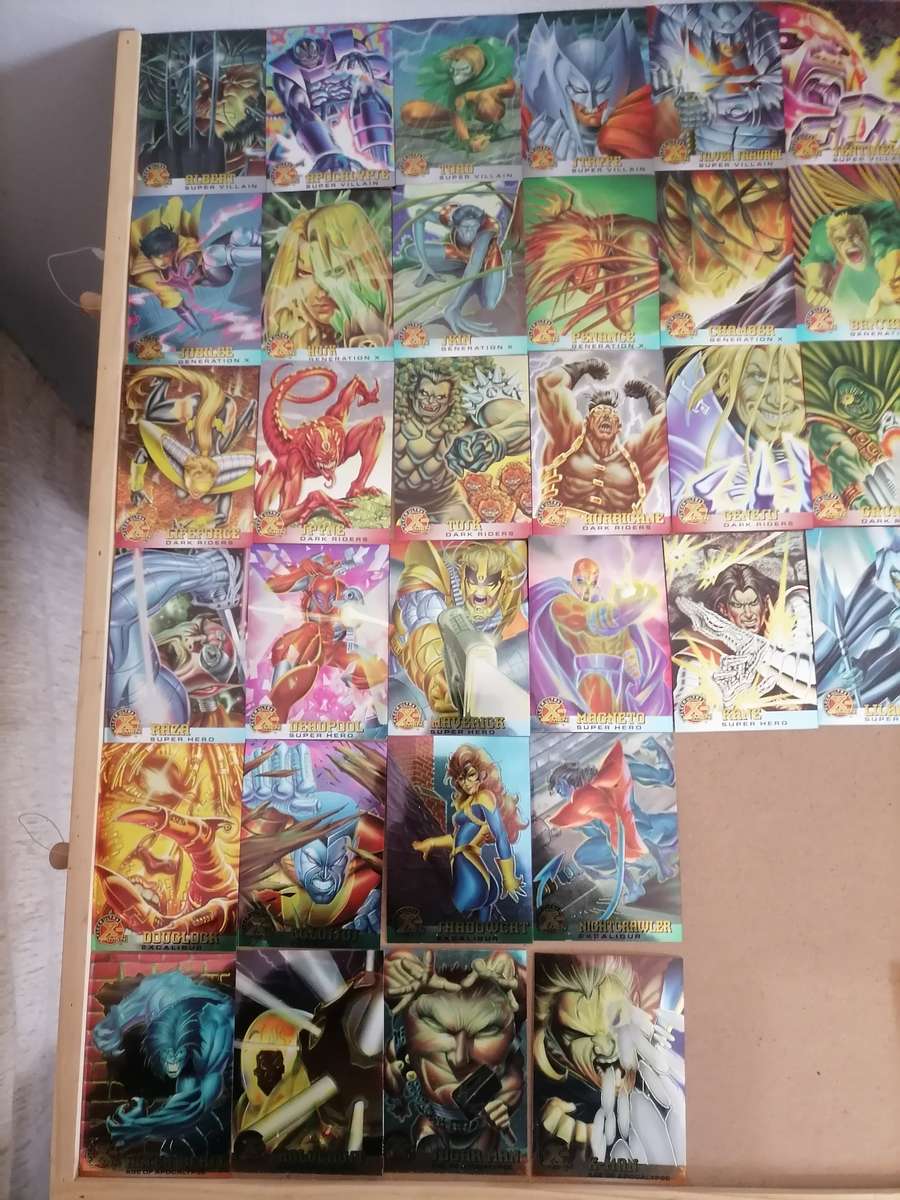 62 Huge Bundel - 1995 Fleer Ultra X-Men Cards - VG+ AMAZING CONDITION - MARVEL Entertainment
