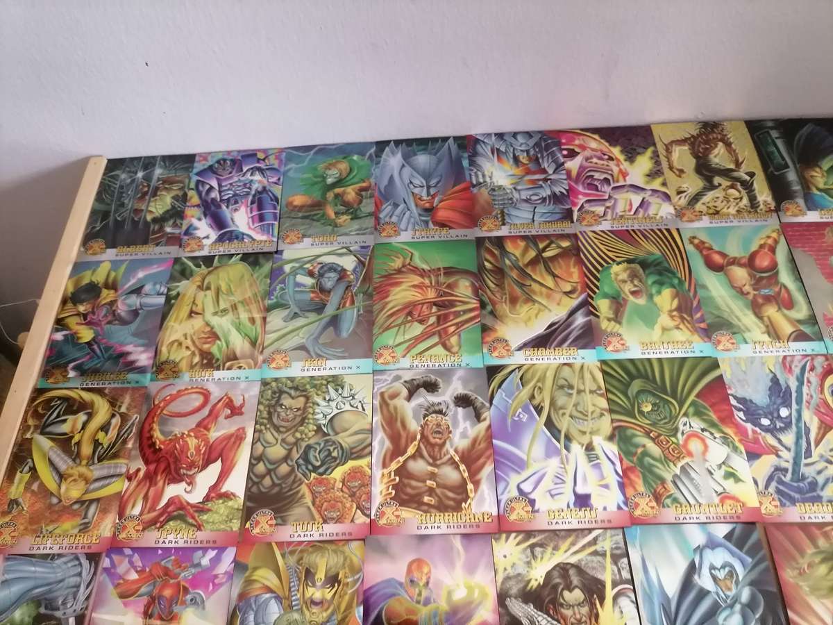 62 Huge Bundel - 1995 Fleer Ultra X-Men Cards - VG+ AMAZING CONDITION - MARVEL Entertainment