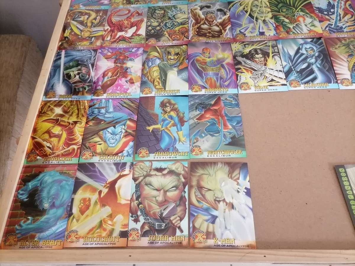 62 Huge Bundel - 1995 Fleer Ultra X-Men Cards - VG+ AMAZING CONDITION - MARVEL Entertainment