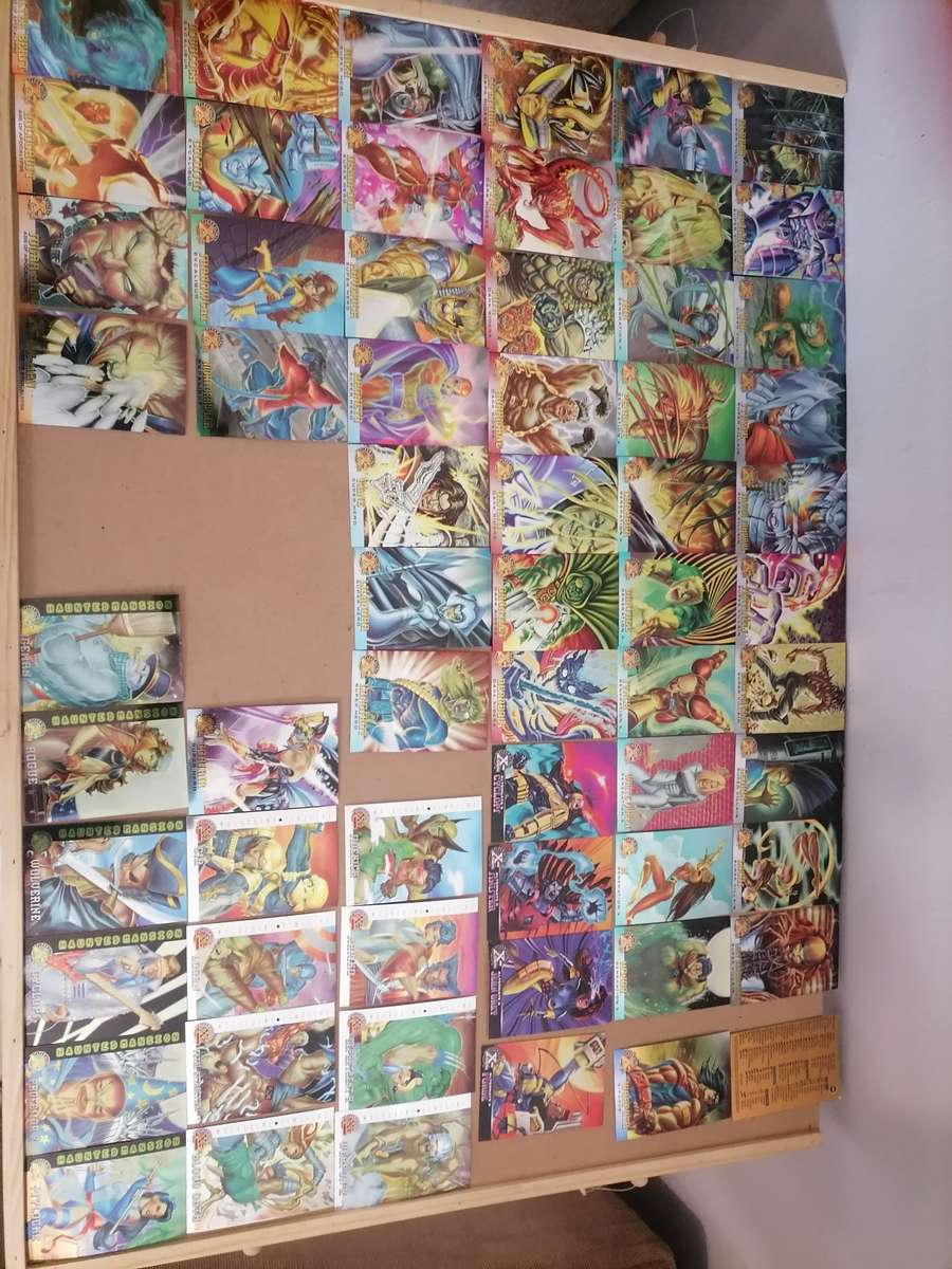 62 Huge Bundel - 1995 Fleer Ultra X-Men Cards - VG+ AMAZING CONDITION - MARVEL Entertainment