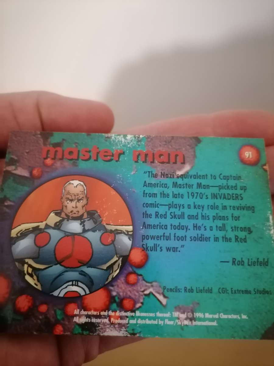 38 - 1996 Marvel ONSLAUGHT CARDS - VG + - AMAZING CONDITION