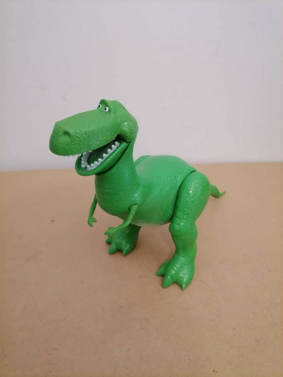 2018 Toy Story Rex - Disney Pixar Movie Green Dinosaur