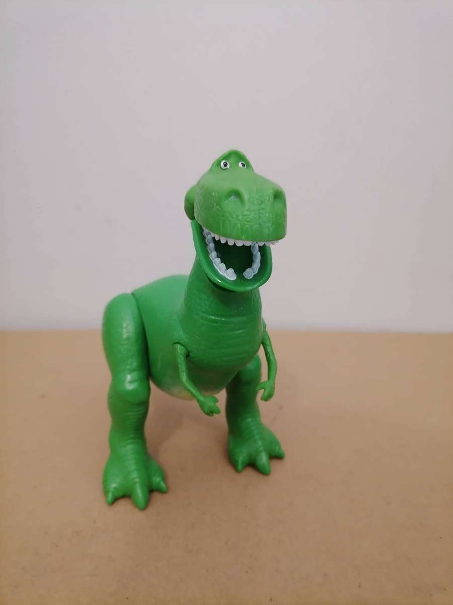 2018 Toy Story Rex - Disney Pixar Movie Green Dinosaur
