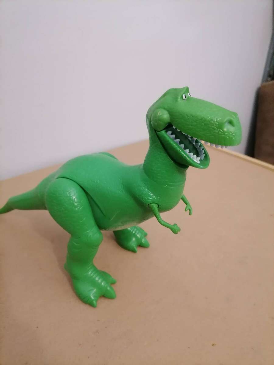 2018 Toy Story Rex - Disney Pixar Movie Green Dinosaur