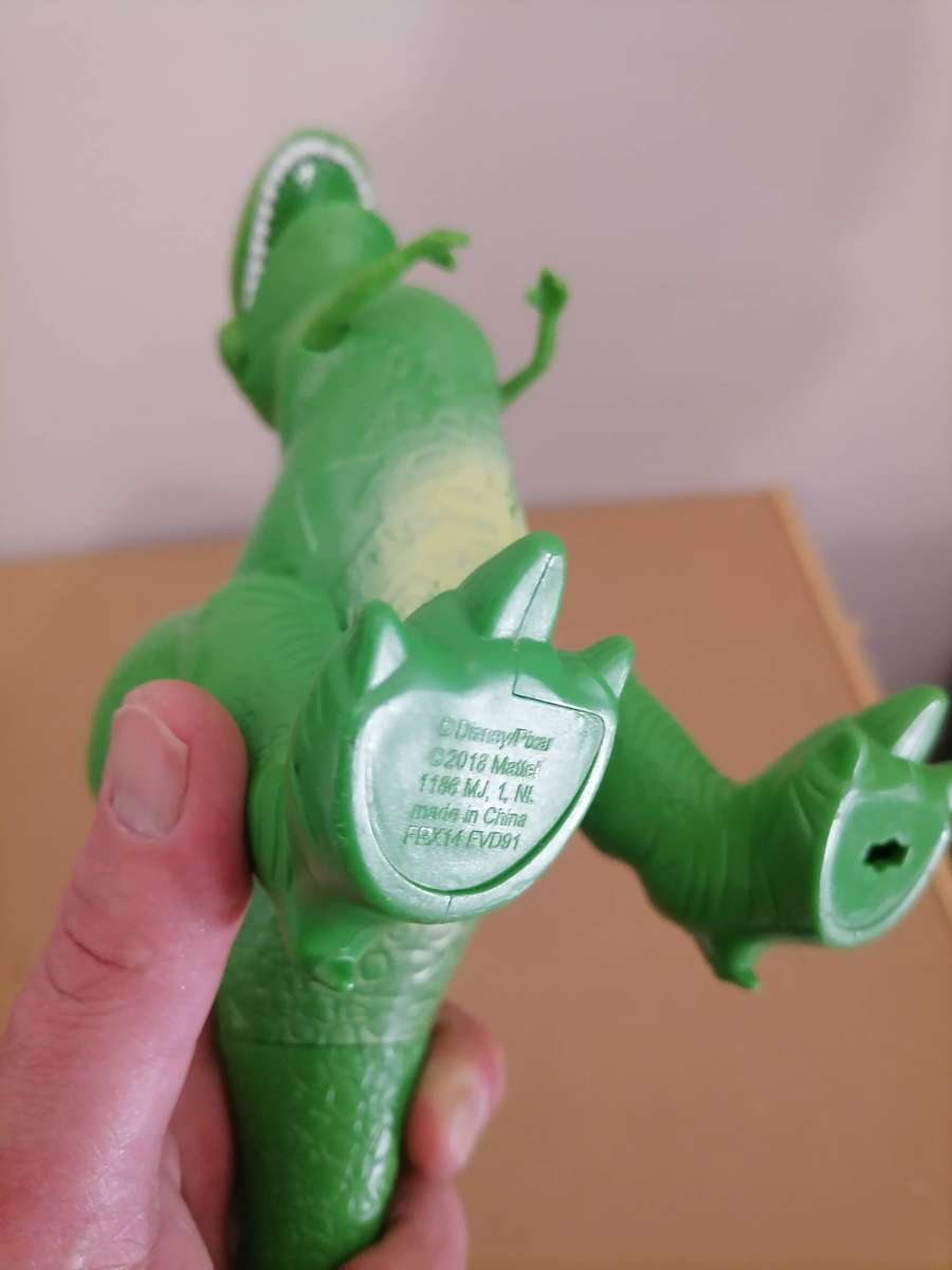 2018 Toy Story Rex - Disney Pixar Movie Green Dinosaur