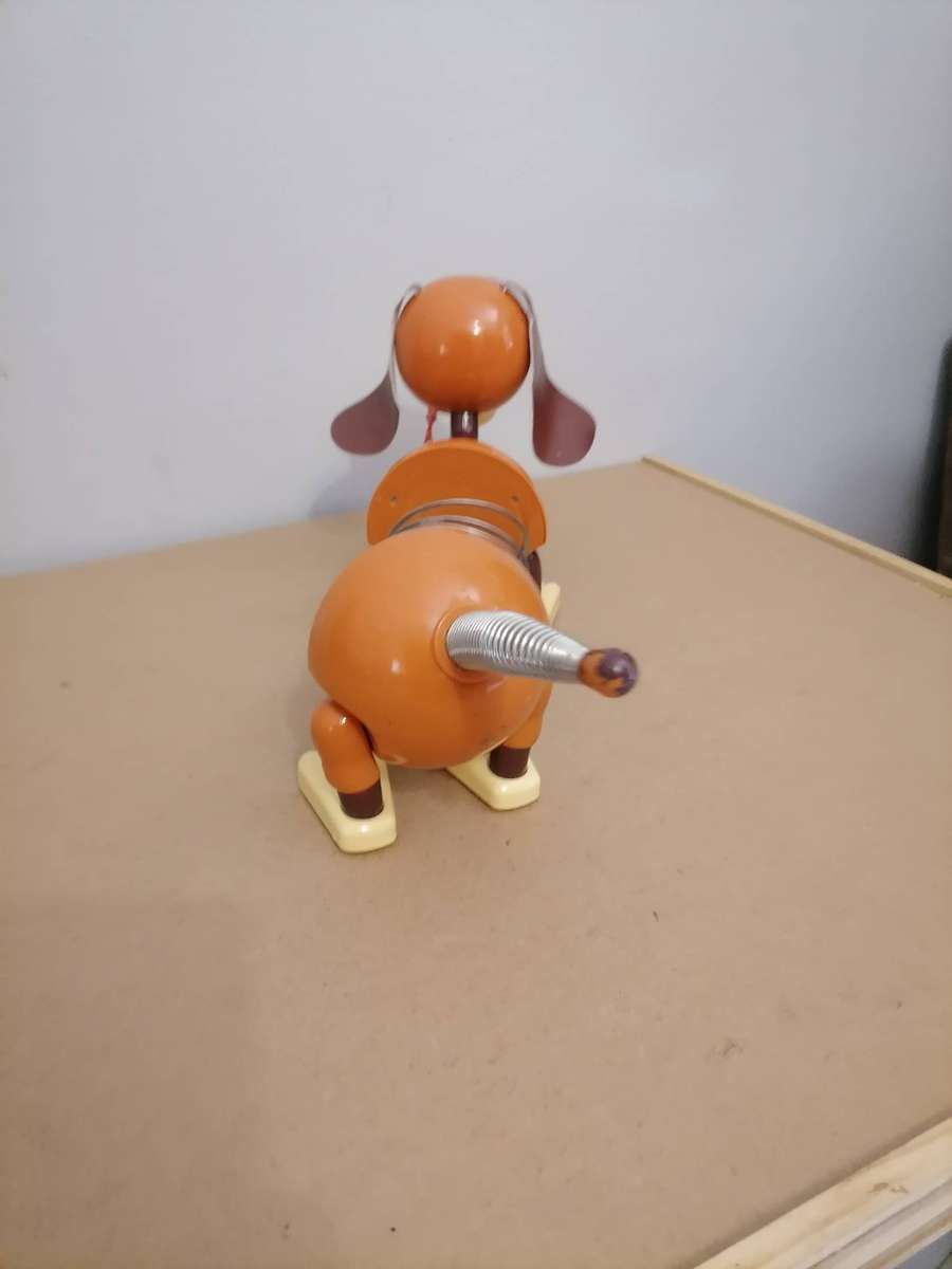 1995 Toy Story Slinky Dog Pull Along Toy Play Mouth