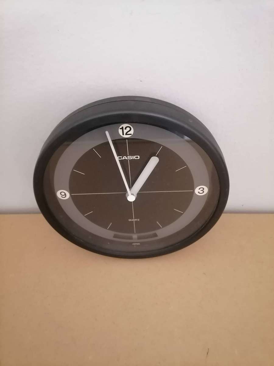 Casio analog wall clock, IQ series - 100% WORKING AMAZING - MADE IN JAPAN
