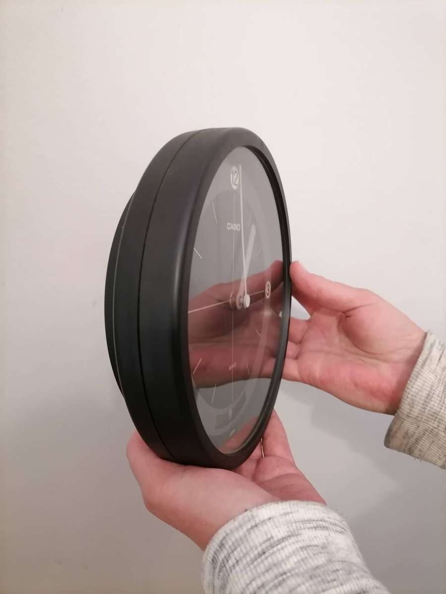 Casio analog wall clock, IQ series - 100% WORKING AMAZING - MADE IN JAPAN