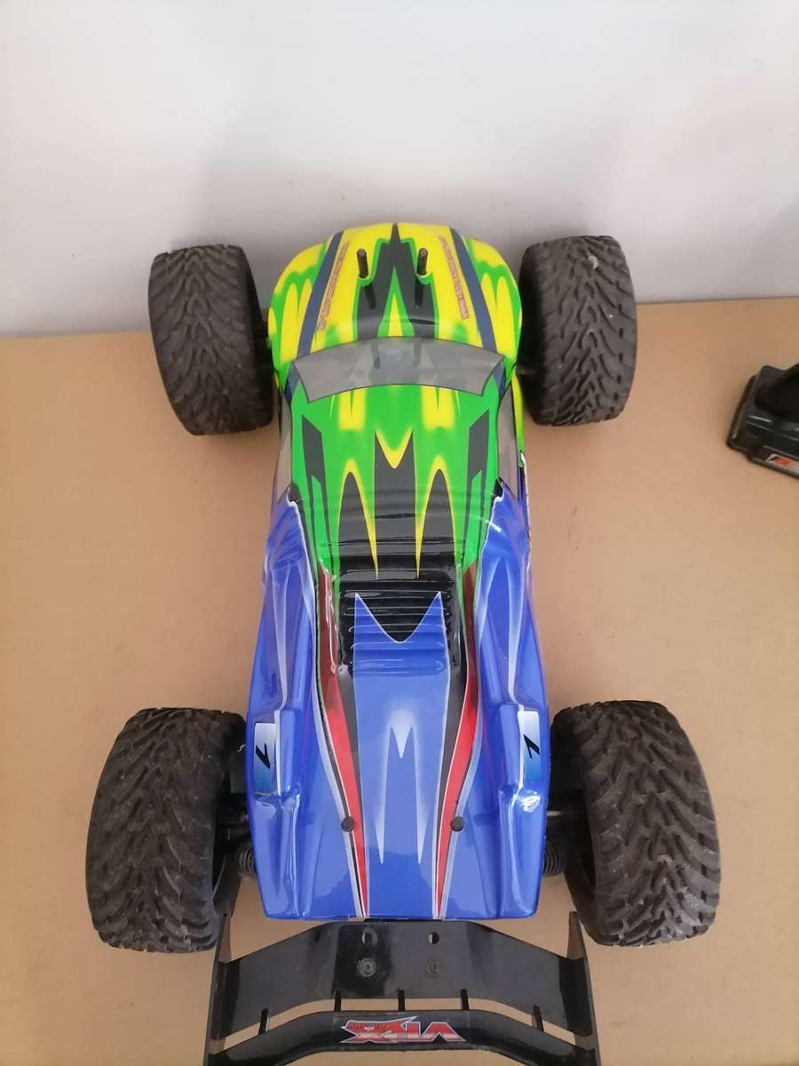 VRX Truggy XXX Sword Off Road 1/10 with Metal Frame, Brush Motor RC-550 Radio