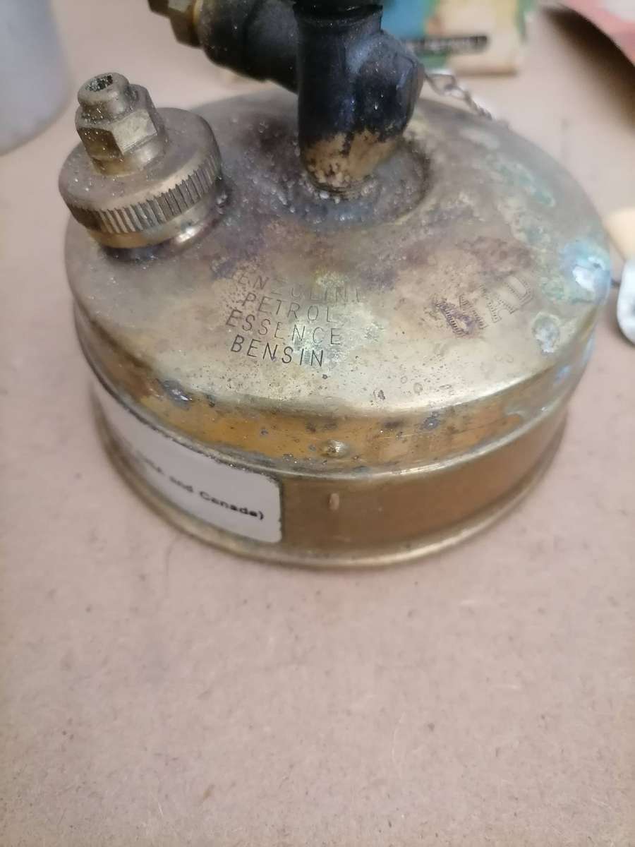 1960's Vintage OPTIMUS SVEA 123 Made in Sweden Camping Stove Backpacking WITH KEY - With box & Book