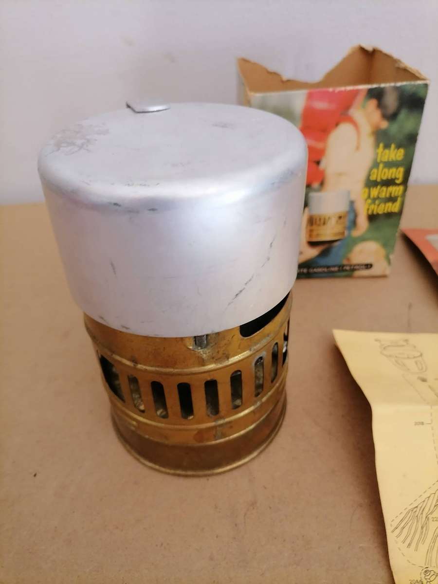 1960's Vintage OPTIMUS SVEA 123 Made in Sweden Camping Stove Backpacking WITH KEY - With box & Book