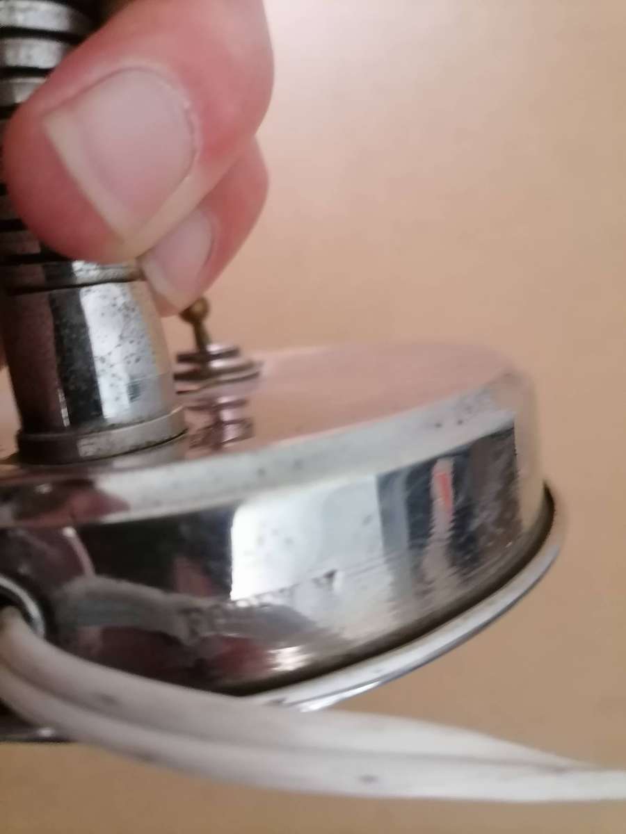 1930's Goose Neck made from real stainless steel 304 non magnetic lamp working 1 of 1