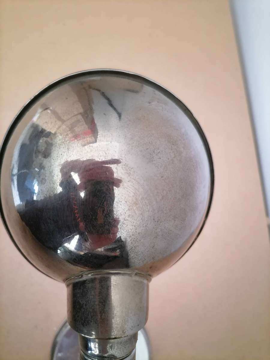 1930'sGoose Neck made from real stainless steel 304 non magnetic lamp working 1 of 2