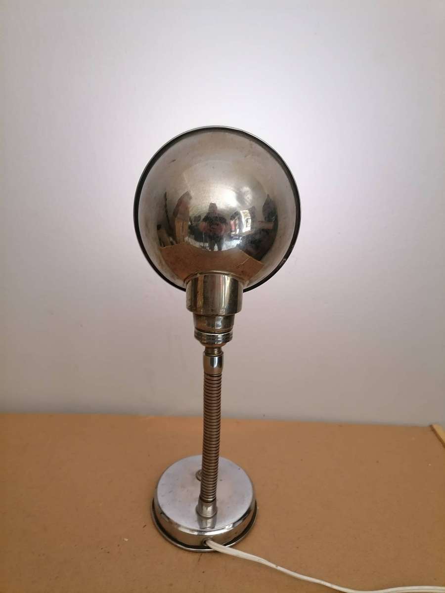 1930'sGoose Neck made from real stainless steel 304 non magnetic lamp working 1 of 2