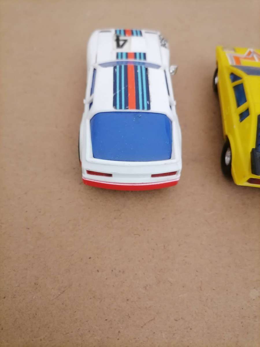 3 X VINTAGE SLOT CARS - LOTUS 32 - MARTINI PORSCHE - CARRIERA GO MERCEDES SCALE 1:43 - VERY RARE