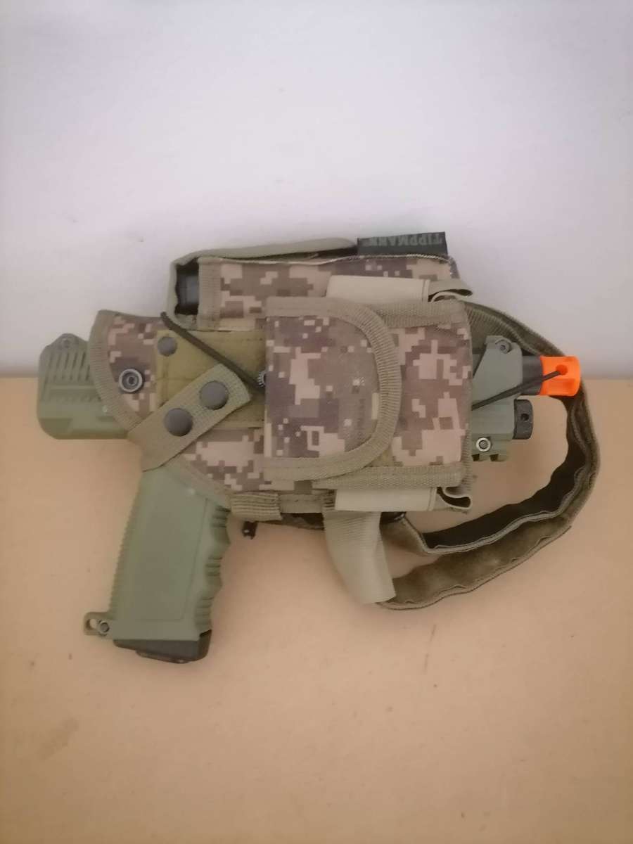 Tippmann TPX 0.68 Caliber Olive - Tippmann Holster - 100% WORKING - 2 MAGIZENES - 2 Gas sylinders