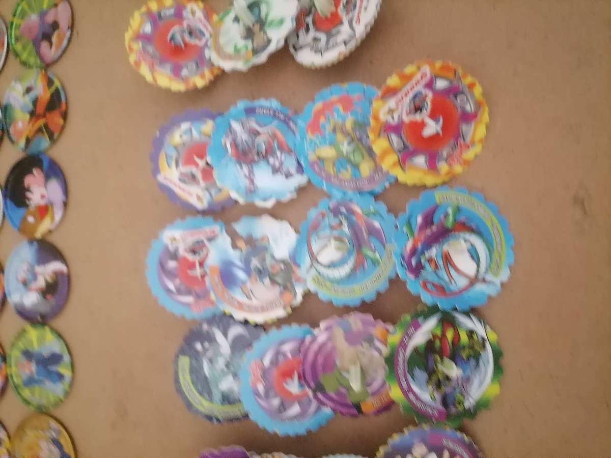 Vintage 60 Dragonball Z Limited Edition Metal Tazos - 32 Simba Spinners