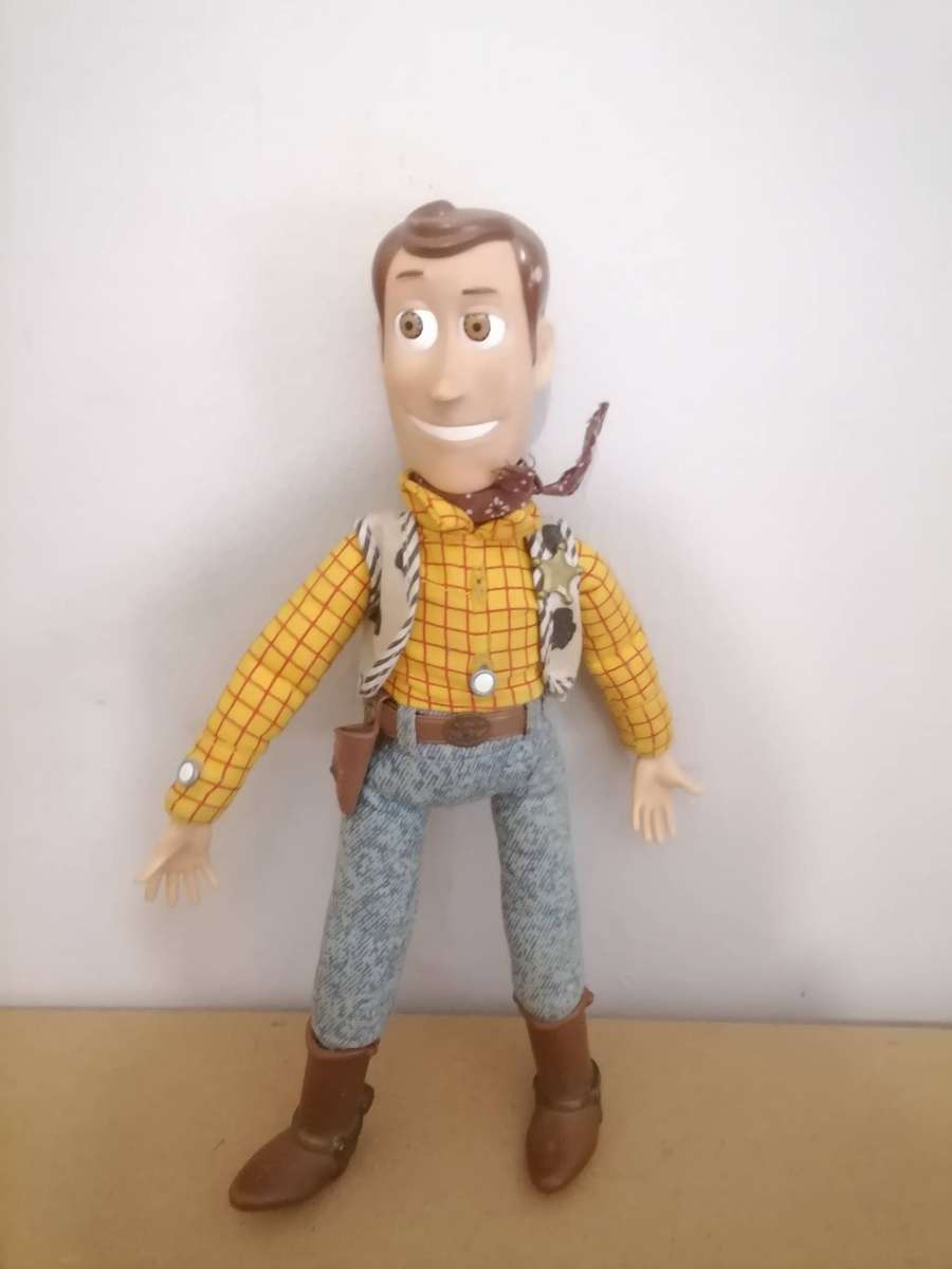 Vintage Toy Story Sheriff Woody Doll - Thinkway