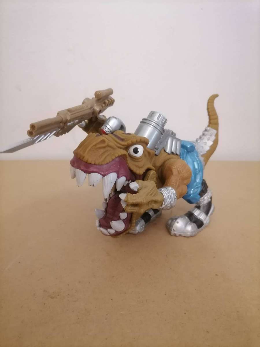 Vintage Street Sharks Extreme Dinosaurs T-Bone T-Rex Mattel Action Figure 1997