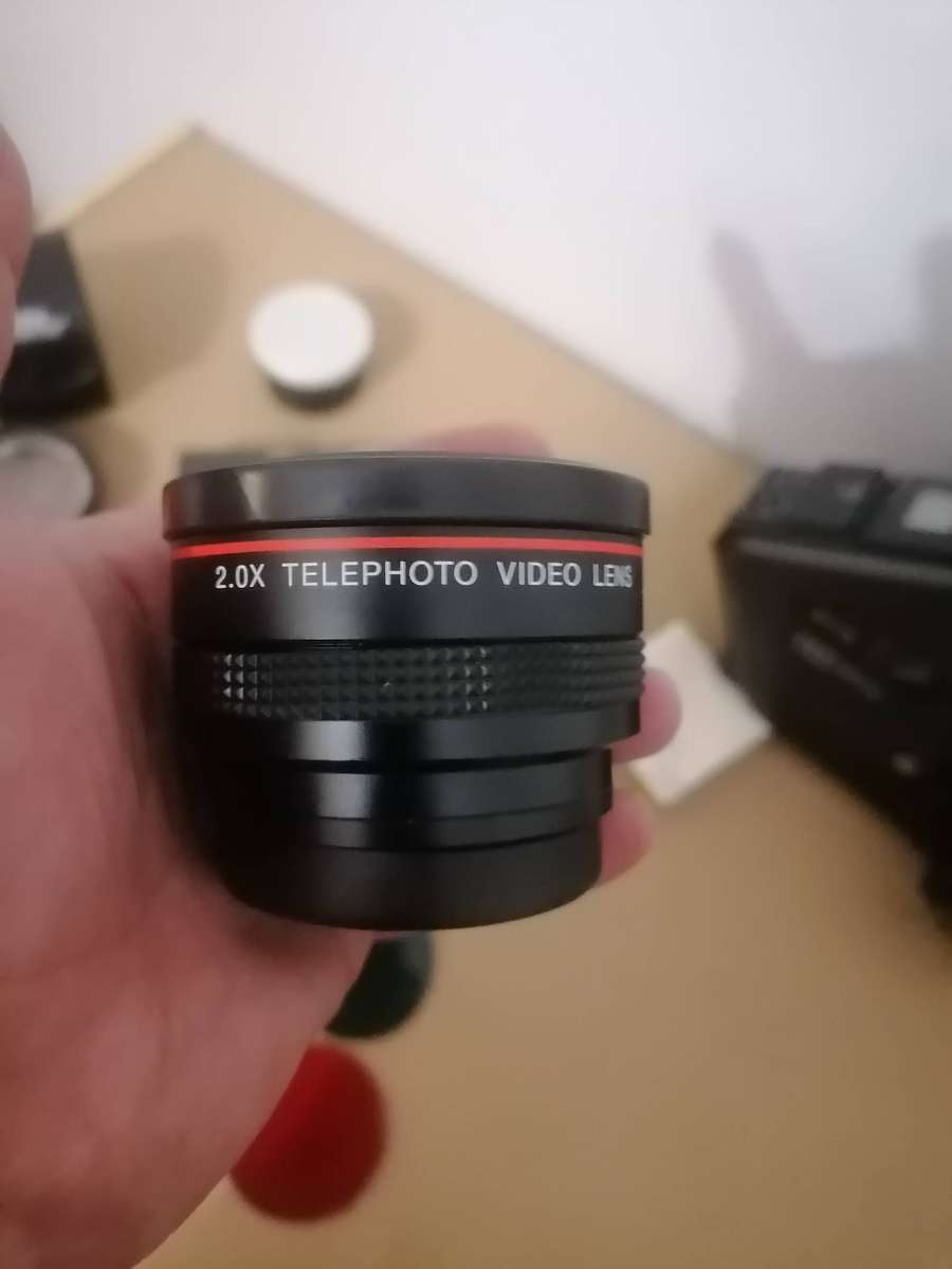 Panasonic NV-MS95B S-VHS Digital Video Camera Camcorder - 2 Lenses - 4 Batteries and Extras NOT TEST