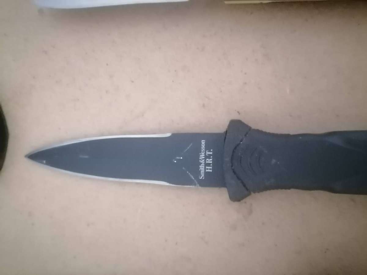 3 X KNIFE BUNDEL - Smith & Wesson H.R.T Throwing Knife - TRAMONTINA - ETERNAL TRADE MARK