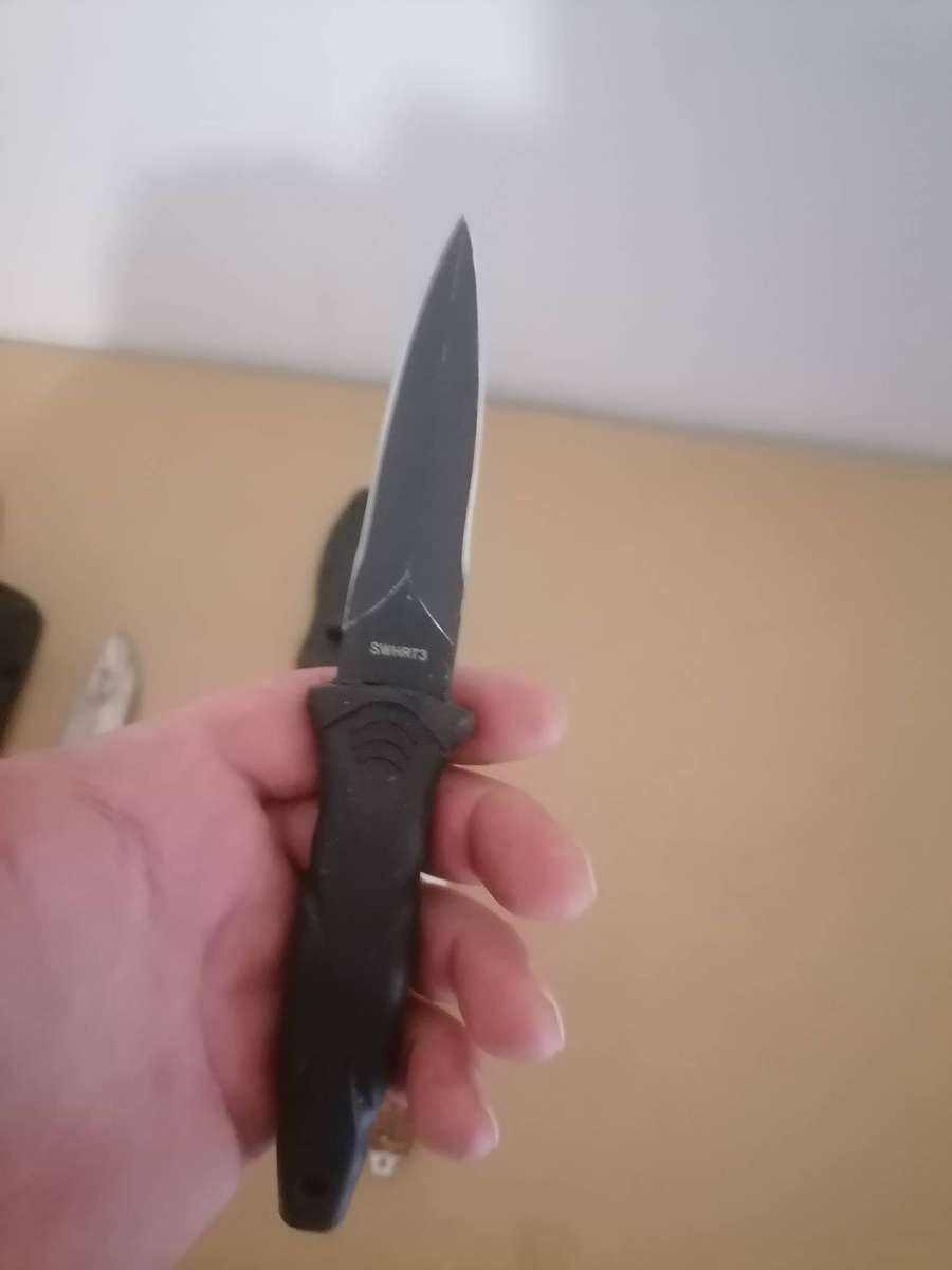 3 X KNIFE BUNDEL - Smith & Wesson H.R.T Throwing Knife - TRAMONTINA - ETERNAL TRADE MARK