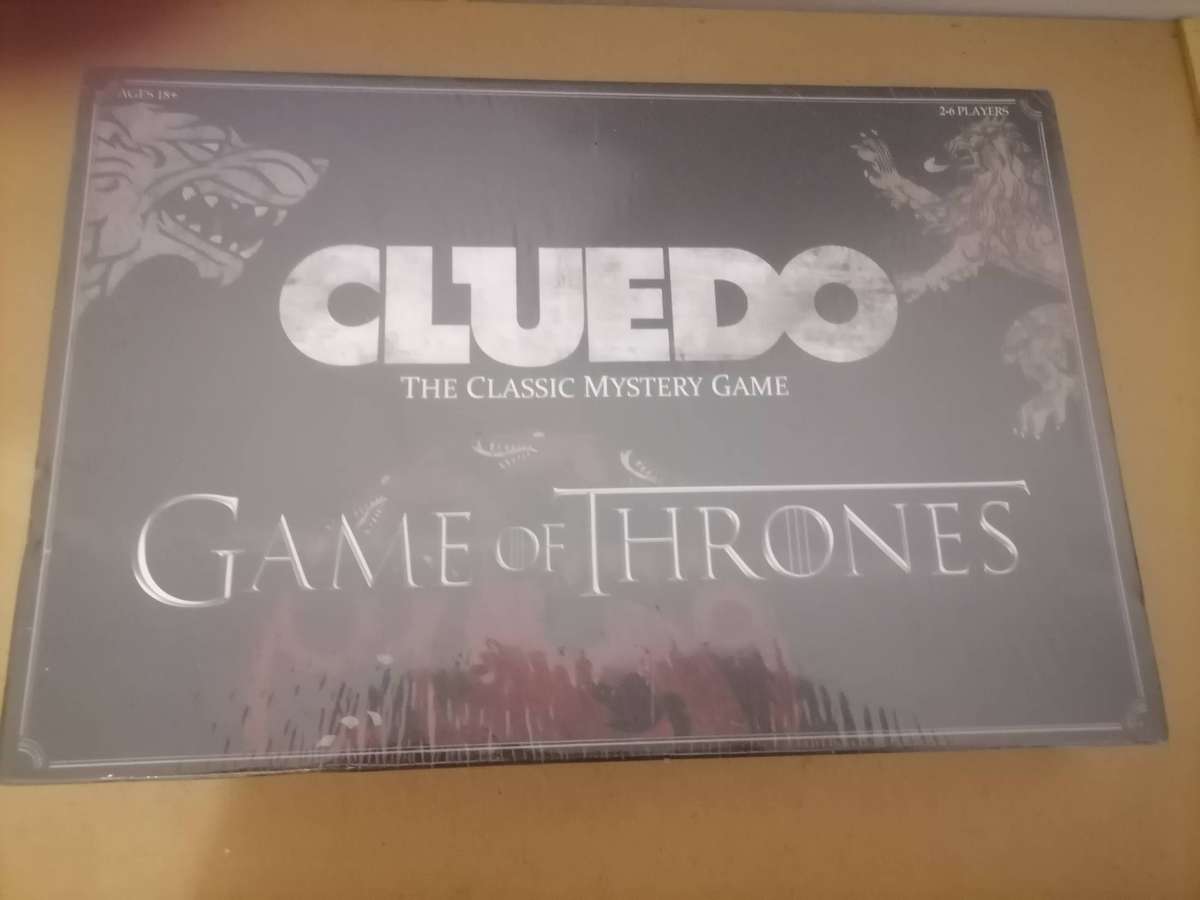 Brand New Sealed Game Of Thrones Cluedo Boardgame!!! Original