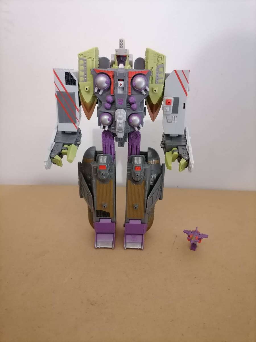 Transformers Armada Tidal Wave Hasbro 2003 with Ramjet! - AMAZING CONDITION - 29 CM H - 20 CM W OPEN
