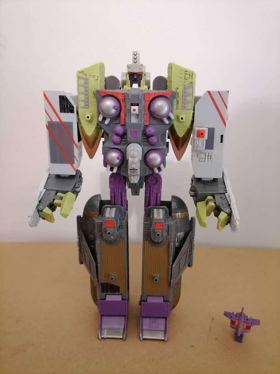Transformers Armada Tidal Wave Hasbro 2003 with Ramjet! - AMAZING CONDITION - 29 CM H - 20 CM W OPEN