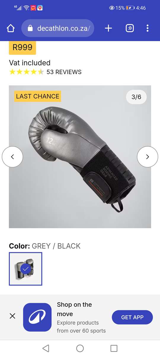 OUTSHOCK Boxing Sparring Gloves 900 - Size_Weight / 16 Oz - Black/Silver - Advanced Boxing Gear