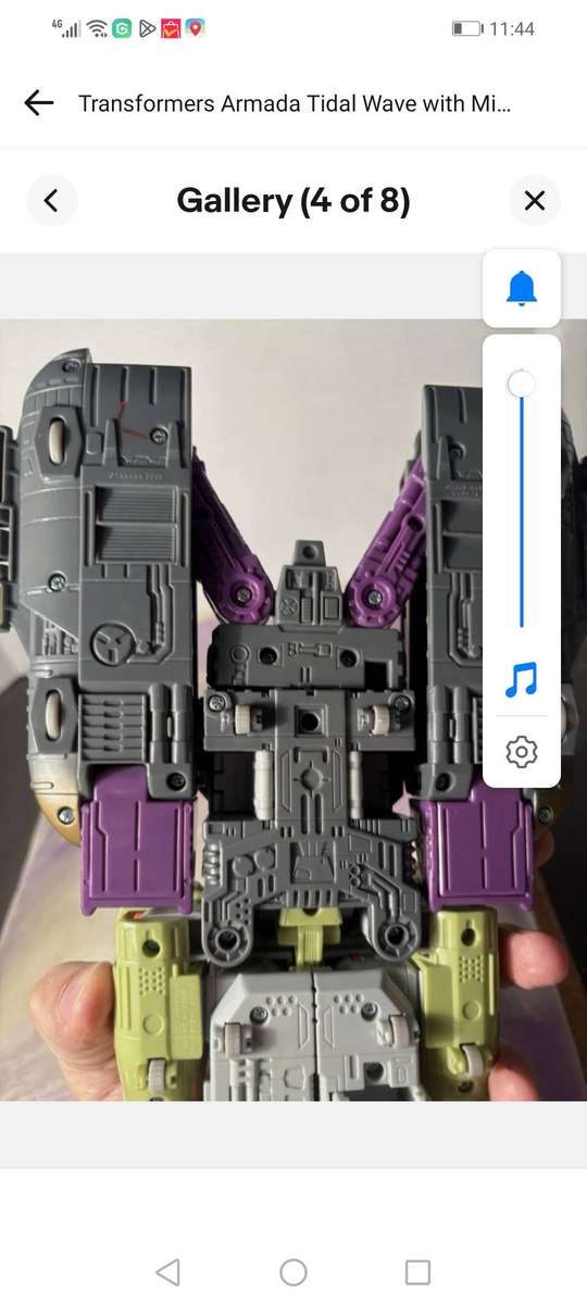 Transformers Armada Tidal Wave Hasbro 2003 with Ramjet! - AMAZING CONDITION - 29 CM H - 20 CM W OPEN