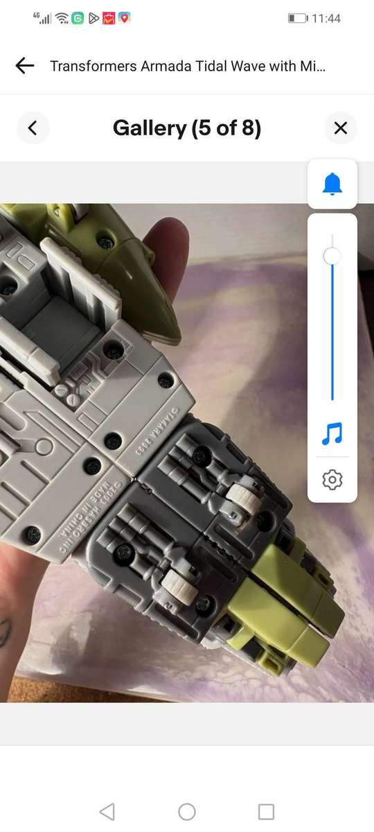 Transformers Armada Tidal Wave Hasbro 2003 with Ramjet! - AMAZING CONDITION - 29 CM H - 20 CM W OPEN