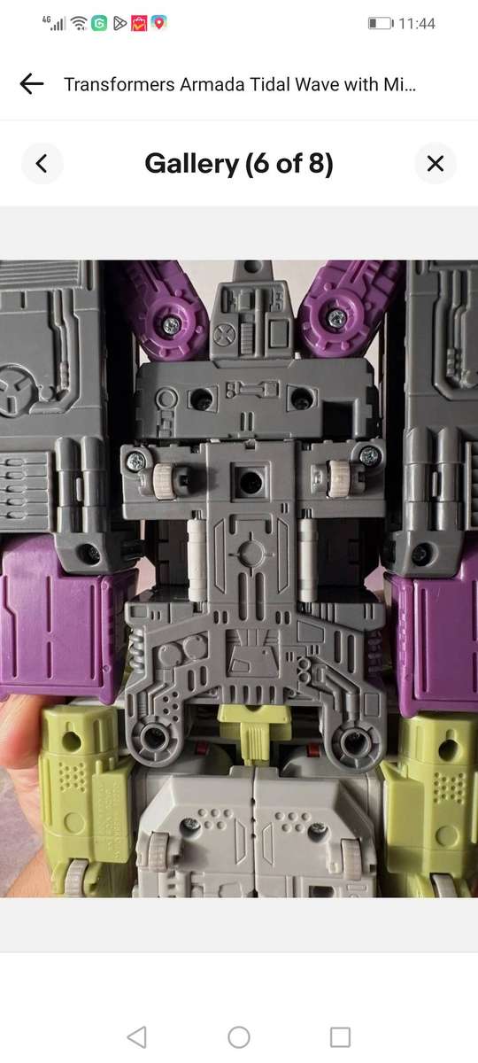 Transformers Armada Tidal Wave Hasbro 2003 with Ramjet! - AMAZING CONDITION - 29 CM H - 20 CM W OPEN