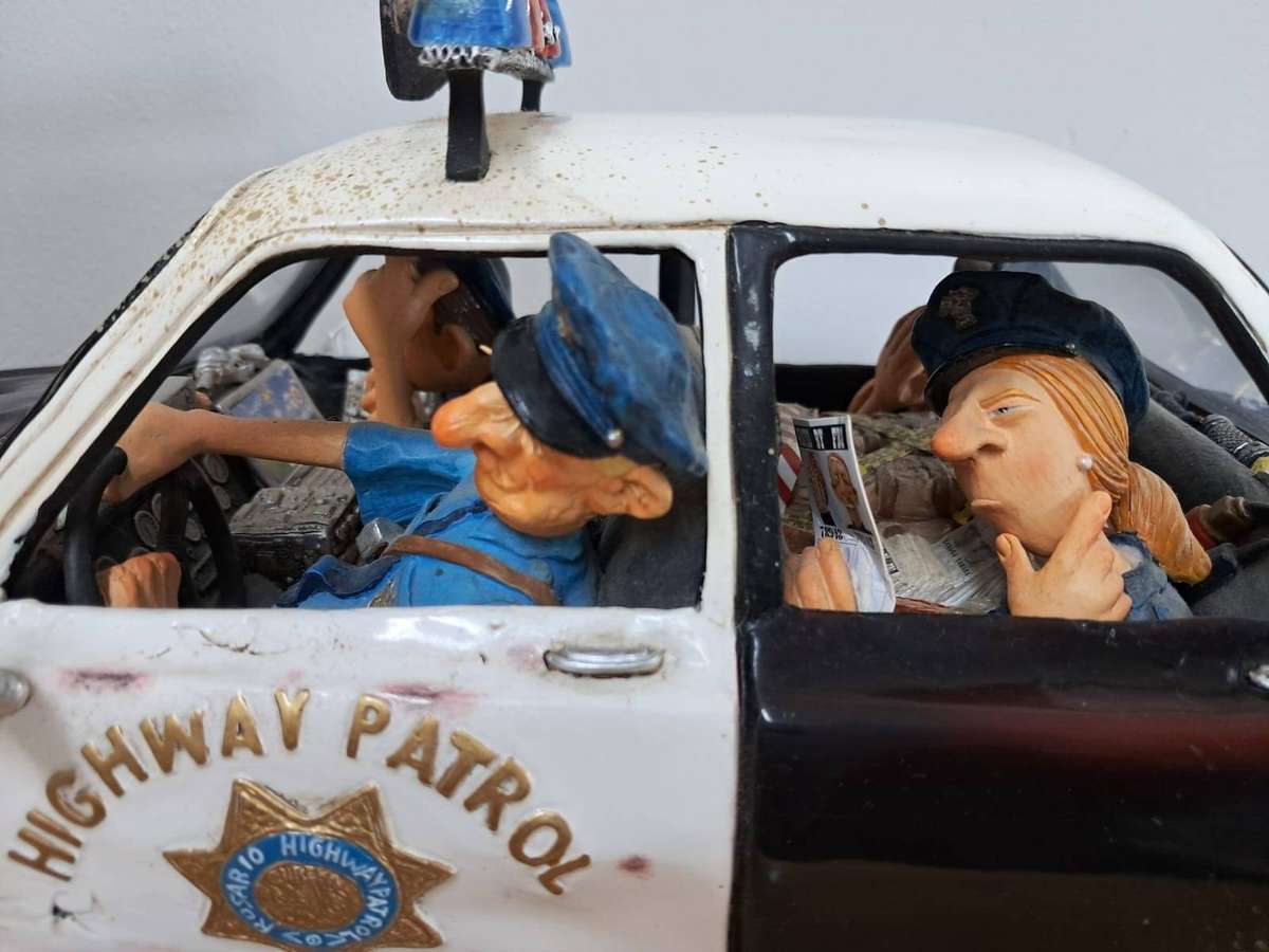 Comic Art of Guillermo Forchinos - Highway Patrol - Retired Item