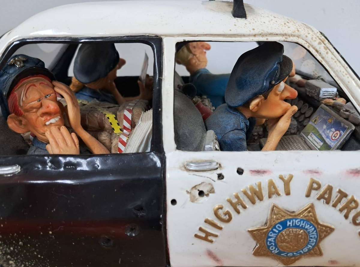 Comic Art of Guillermo Forchinos - Highway Patrol - Retired Item