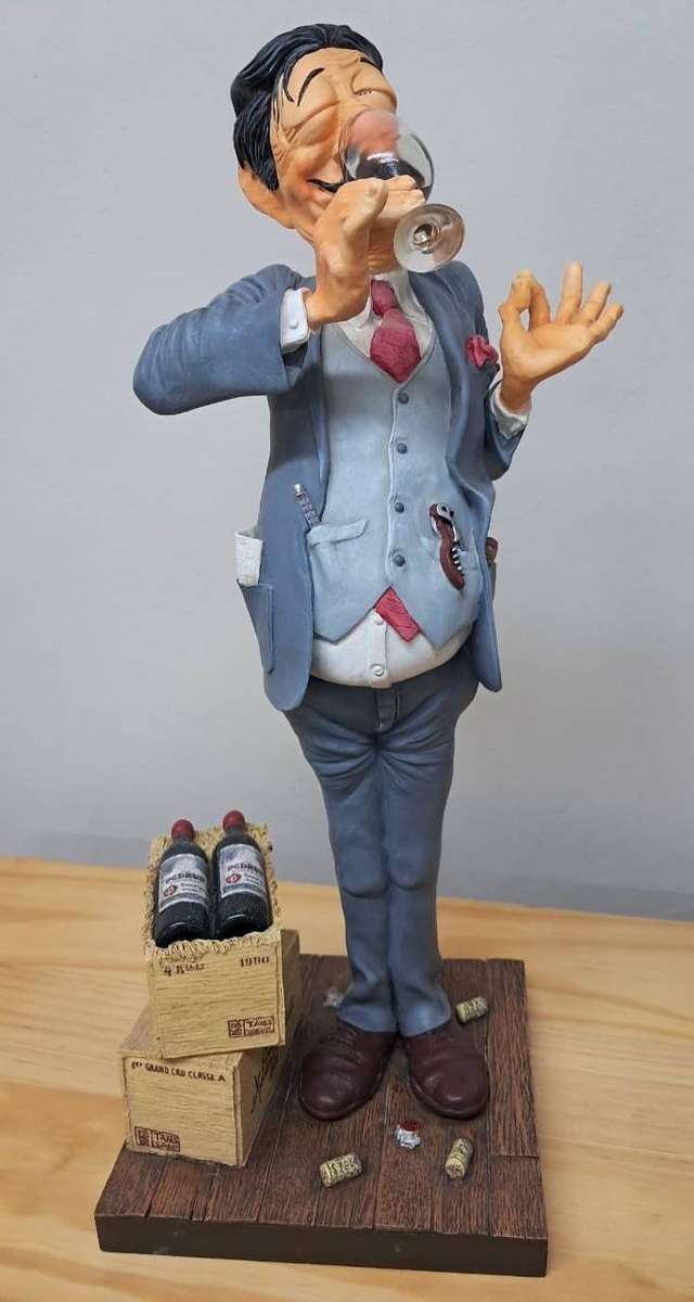 The Comic Art of Guillermo Forchino _ The Wine Taster (Large)