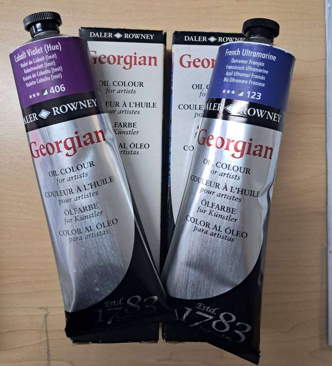 Daler Rowney _ Georgian Oil _ Various Colours _ 225ml