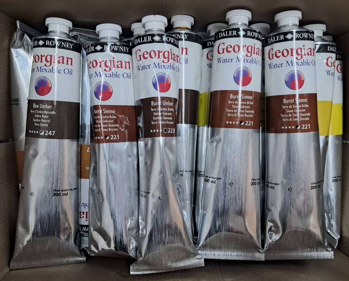 Daler Rowney - Georgian Water Mixable Oil - 200ml Various Colors