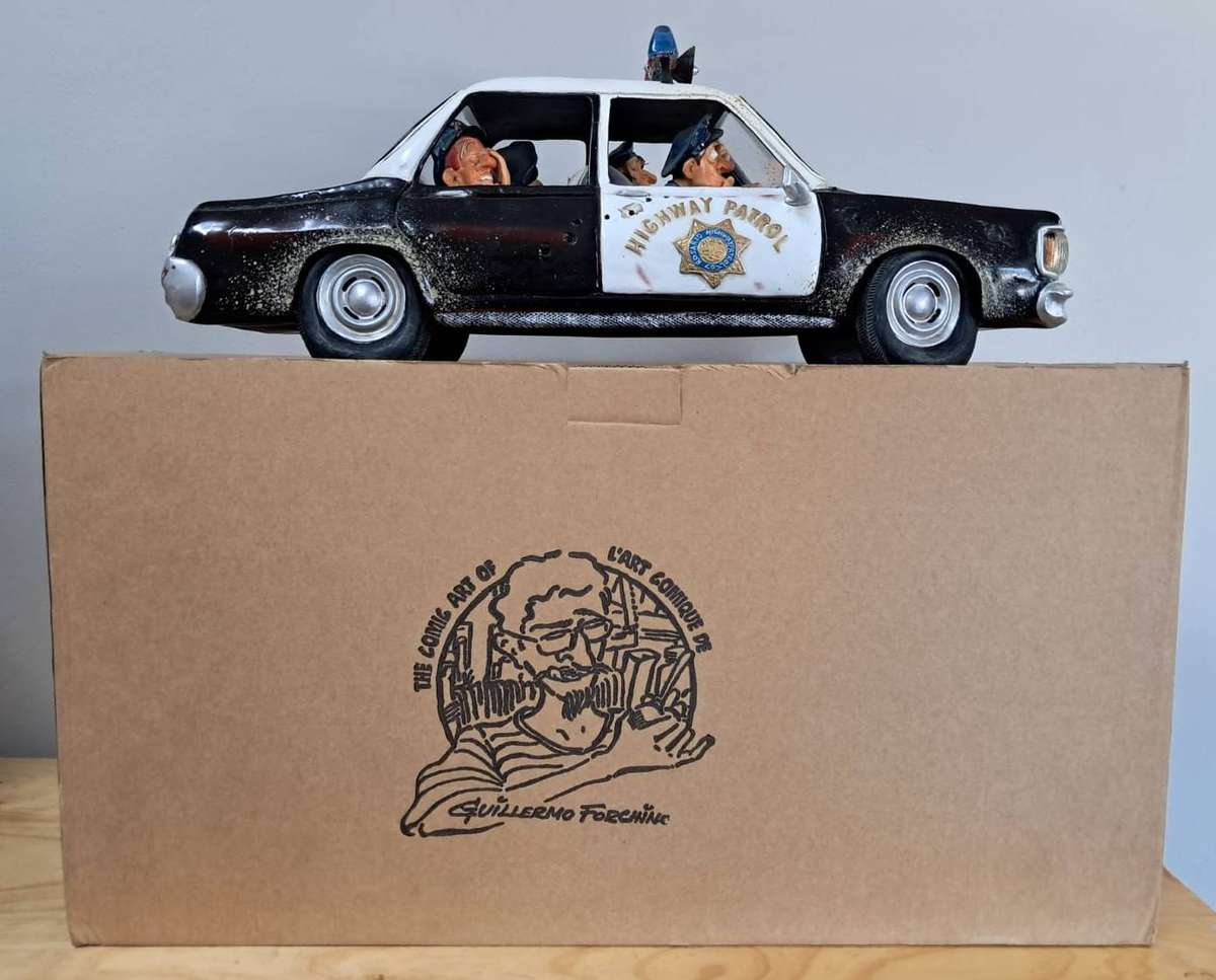 Comic Art of Guillermo Forchinos - Highway Patrol - Retired Item